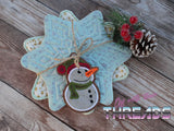 DIGITAL DOWNLOAD Snowflake Shaped Quilted Mug Rug Snack Mat Set 4 SIZES INCLUDED INCLUDES BOTH SATIN AND ENVELOPE FINISHES