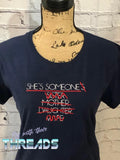 DIGITAL DOWNLOAD She Is Someone Embroidery Design 4 SIZES INCLUDED