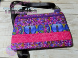 DIGITAL DOWNLOAD Quilted Clutch Applique Zipper Bag LINED