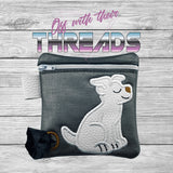 DIGITAL DOWNLOAD 5x5 ITH Staffordshire Terrier Bag and 4x4 Stand Alone