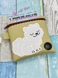 DIGITAL DOWNLOAD 5x5 ITH Pomeranian Bag and 4x4 Stand Alone