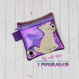 DIGITAL DOWNLOAD 5x5 ITH Staffordshire Terrier Bag and 4x4 Stand Alone