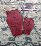 DIGITAL DOWNLOAD ITH Bat Coffin Wallet 3 SIZES INCLUDED