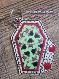DIGITAL DOWNLOAD ITH Applique Coffin Wallet 3 SIZES INCLUDED