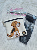 DIGITAL DOWNLOAD 5x5 ITH Applique Beagle Waste Bag and 4x4 Stand Alone