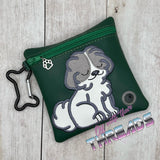 DIGITAL DOWNLOAD 5x5 ITH Applique Shih Tzu Waste Bag and 4x4 Stand Alone