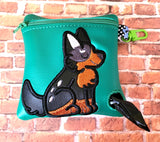 DIGITAL DOWNLOAD 5x5 ITH Applique Blue Heeler Waste Bag and 4x4 Stand Alone