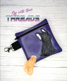 DIGITAL DOWNLOAD 5x5 ITH Applique Frenchie French Bulldog Waste Bag and 4x4 Stand Alone