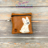 DIGITAL DOWNLOAD 5x5 ITH Applique Frenchie French Bulldog Waste Bag and 4x4 Stand Alone