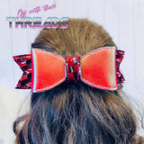 DIGITAL DOWNLOAD ITH 3D Hair Bow 4 SIZES INCLUDED