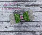 DIGITAL DOWNLOAD ITH 3D Dog Bone Bow 4 SIZES INCLUDED 4x4 Friendly Option Included