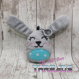 DIGITAL DOWNLOAD 4x4 Bunny Buddy Plush Keychain