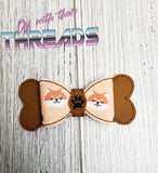 DIGITAL DOWNLOAD ITH 3D Dog Bone Bow 4 SIZES INCLUDED 4x4 Friendly Option Included