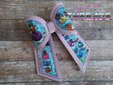 DIGITAL DOWNLOAD ITH Style 1 Applique Hair Bow 4 SIZES INCLUDED 4x4 Friendly Option Included
