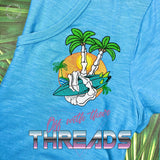 DIGITAL DOWNLOAD Surf Skeleton Embroidery Design 4 SIZES INCLUDED