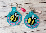DIGITAL DOWNLOAD Bee Kind Snap Tab and Eyelet Set