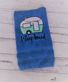 DIGITAL DOWNLOAD I Sleep Around Camper Design 4 SIZES INCLUDED