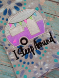 DIGITAL DOWNLOAD I Sleep Around Camper Design 4 SIZES INCLUDED