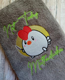DIGITAL DOWNLOAD Not Today Muthaclucka Embroidery Design 5 SIZES INCLUDED