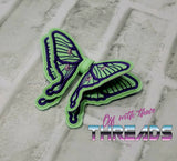 DIGITAL DOWNLOAD ITH Luna Moth Hair Bow 4 SIZES INCLUDED