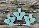 DIGITAL DOWNLOAD Luna Moth Snap Tab Key Chain