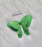 DIGITAL DOWNLOAD ITH Luna Moth Hair Bow 4 SIZES INCLUDED