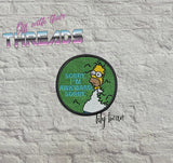 DIGITAL DOWNLOAD Sorry, I'm Awkward. Sorry. Patch 3 SIZES INCLUDED