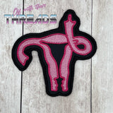 DIGITAL DOWNLOAD FUterus Patch 3 SIZES INCLUDED