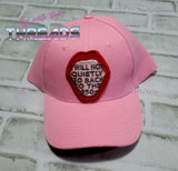 DIGITAL DOWNLOAD Will Not Go Back Patch 3 SIZES INCLUDED