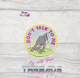 DIGITAL DOWNLOAD Introverted Emu Patch 3 SIZES INCLUDED 2 OPTIONS