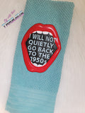 DIGITAL DOWNLOAD I Will Not Go Back Applique and Fill Options 3 SIZES INCLUDED