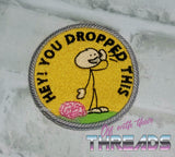 DIGITAL DOWNLOAD You Forgot Something Patch 3 SIZES INCLUDED Brainless