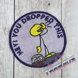 DIGITAL DOWNLOAD You Forgot Something Patch 3 SIZES INCLUDED Brainless