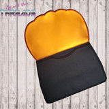 DIGITAL DOWNLOAD Applique Jack O Lantern Envelope Clutch Lined and Unlined