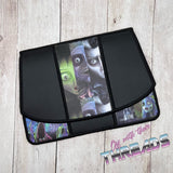 DIGITAL DOWNLOAD Basic Applique Envelope Clutch  Style 1 Lined and Unlined