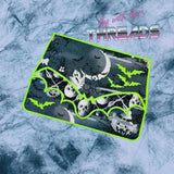 DIGITAL DOWNLOAD Applique Bat Envelope Clutch  Lined and Unlined