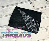 DIGITAL DOWNLOAD Applique Envelope Clutch Style 2 Lined and Unlined