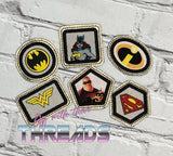 DIGITAL DOWNLOAD Basic Shapes Applique Feltie Set