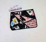 DIGITAL DOWNLOAD Applique Envelope Clutch Style 2 Lined and Unlined