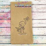 DIGITAL DOWNLOAD Minimalist Halloween Cat 8 SIZES INCLUDED