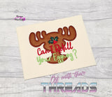 DIGITAL DOWNLOAD Can I Refill Your Eggnog? Holiday Embroidery Design 4 SIZES INCLUDED