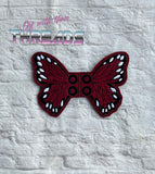 DIGITAL DOWNLOAD Butterfly Style Two Shoe Wings Boot SATIN AND BEAN STITCH EYELET OPTIONS INCLUDED