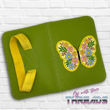 DIGITAL DOWNLOAD Applique Floral Butterfly Mini Comp Book Cover