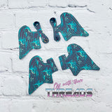 DIGITAL DOWNLOAD Raven Angel Wing Velcro Shoe Boot SNAP AND SLIDER OPTIONS INCLUDED