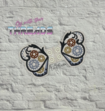 DIGITAL DOWNLOAD Steampunk Butterfly Shoe Boot Wings SATIN AND BEAN STITCH EYELET OPTIONS INCLUDED