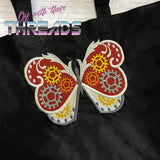 DIGITAL DOWNLOAD Steampunk Butterfly 4 SIZES INCLUDED