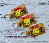 DIGITAL DOWNLOAD Well F... Snap Tab Key Chain