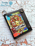 DIGITAL DOWNLOAD 5x7 ITH Applique Double Snap Wallet Key Chain Set