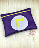 DIGITAL DOWNLOAD 6x8 DS Gamer Villains 2 Design Zipper Bag Set