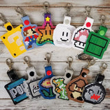 4x4 DIGITAL DOWNLOAD 8 Bit Gamer Snap Tab 12 pc Set